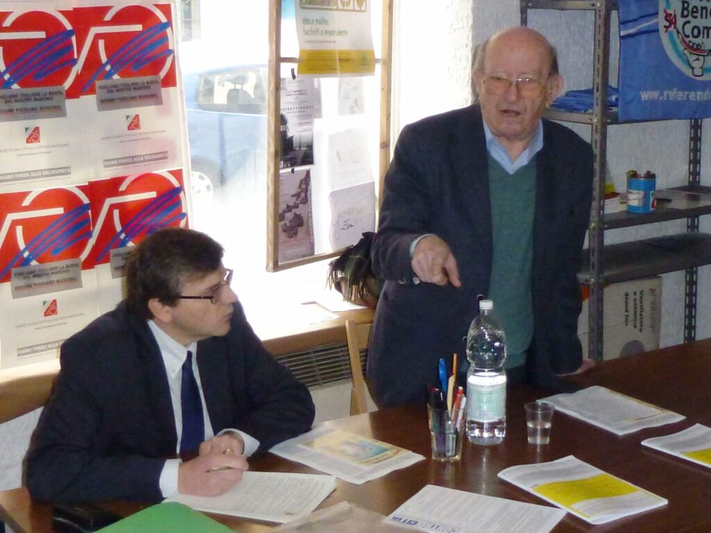 Renato Dutto con Francesco Santanera